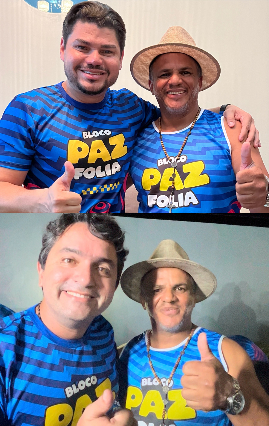 Cibitinho participa do Bloco Paz Folia em Dom Pedro a convite de Guilherme Paz e Júnior Lourenço