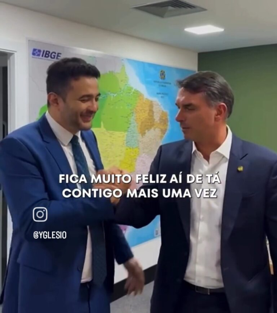 Porta-voz do governo Brandão na Assembleia, Yglésio Moises é anunciado como coordenador da campanha de Flávio Bolsonaro no Maranhão