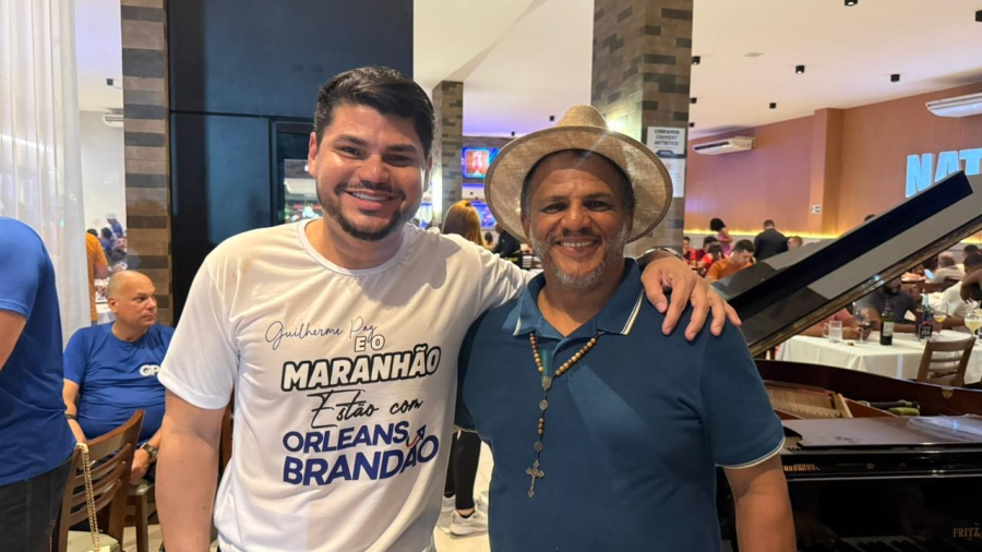 Ao lado de Guilherme Paz, Cibitinho participa de ato que lançou Orleans Brandão ao governo