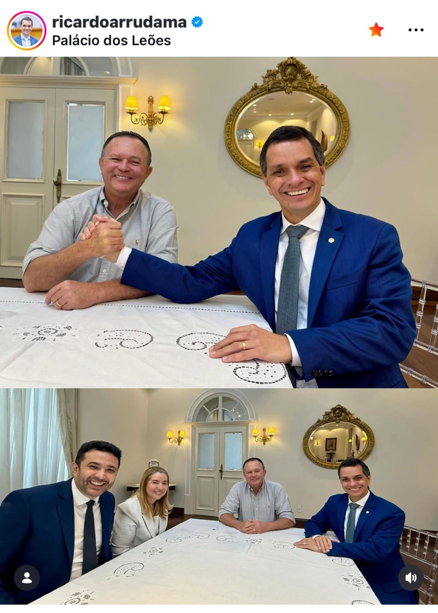 Desesperado por não conseguir afastar Felipe Camarão, Brandão apela à deputados para tentar mudar o jogo