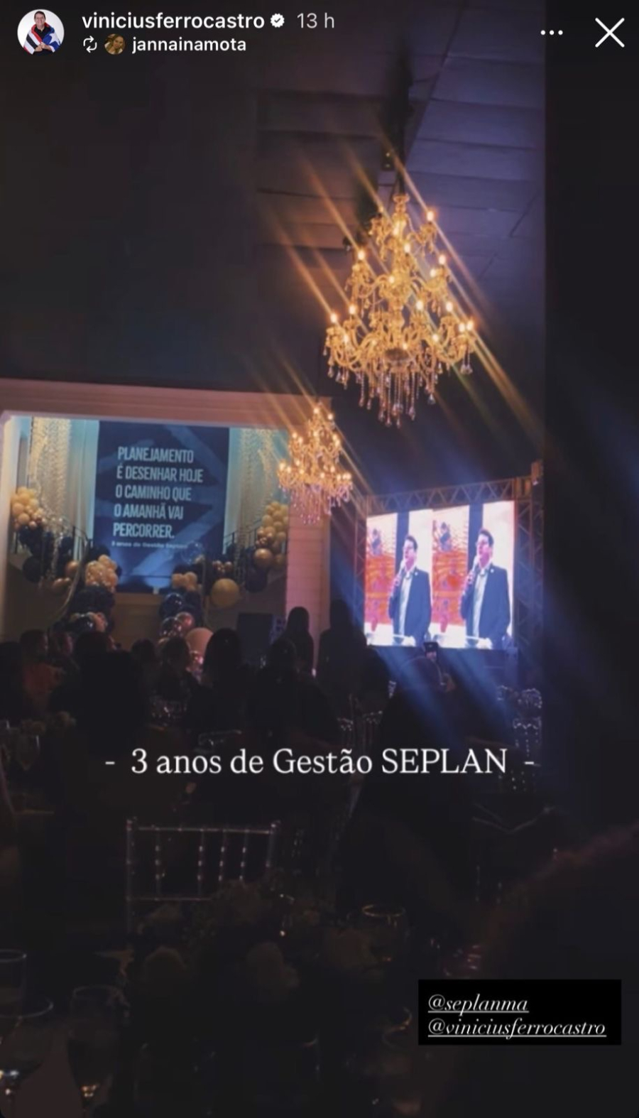 Ostentação no poder: secretários de Brandão transformam saídas em festas de luxo