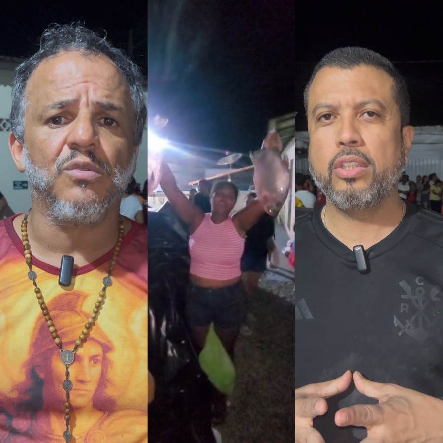 Páscoa Solidária: Cibitinho e Fabrício Ribeiro garantem peixe na mesa de mil famílias em Açailândia