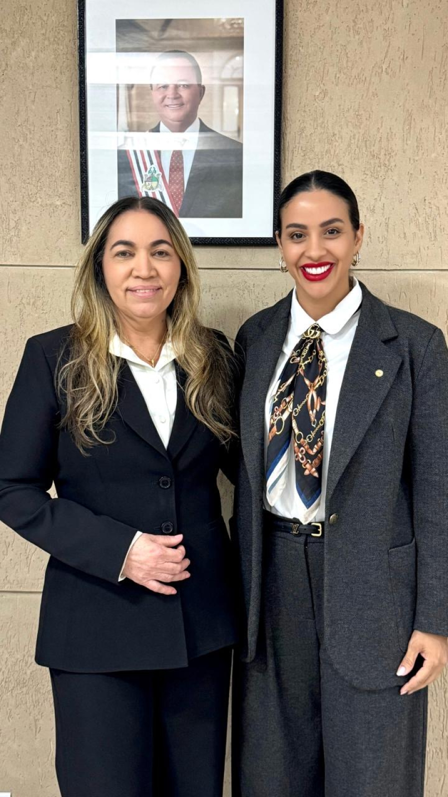 Daniella articula forte movimento em defesa segurança pública de Caxias e região. 