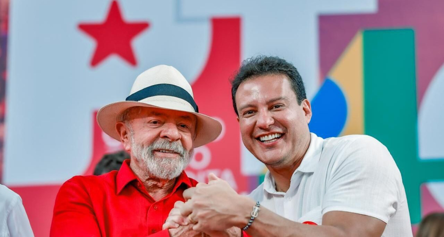 Presidente Lula e Felipe Camarão se reúnem, gravam vídeo e traçam estratégias para vitória no Maranhão