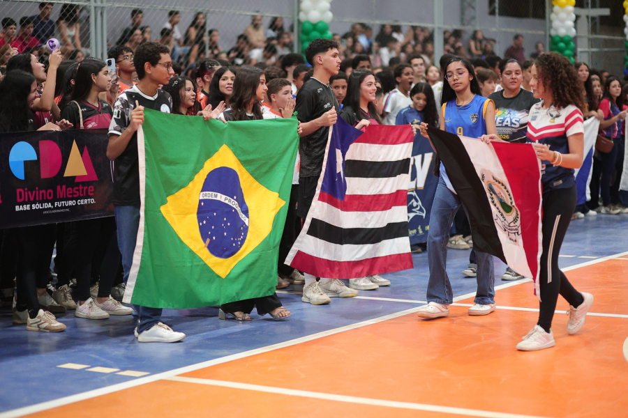 JEAS 2026 começa em Açailândia com grande participação estudantil e clima de integração esportiva