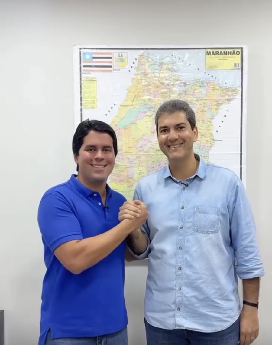 Eduardo Braide anuncia André Fufuca como pré-candidato ao Senado para as eleições de 2026