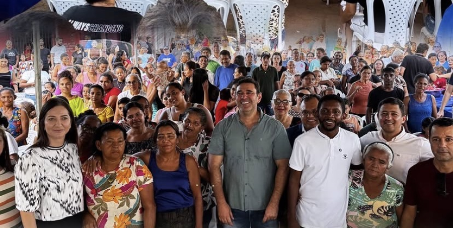Em Açailândia, Josivaldo JP anuncia pacote de pavimentação ao lado do prefeito Dr. Benjamin