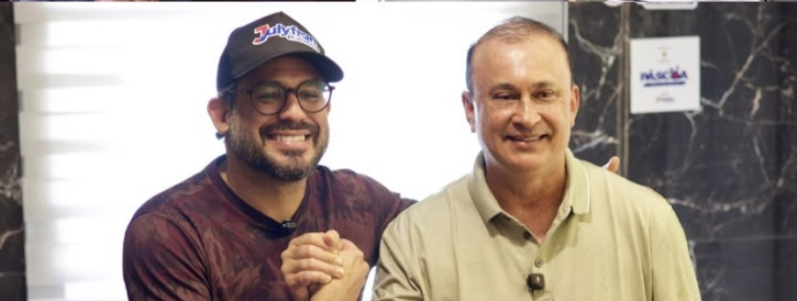 Pré-candidato a deputado estadual, Julyfran Catingueiro recebe Marcus Brandão e reforça parceria com o grupo Brandão