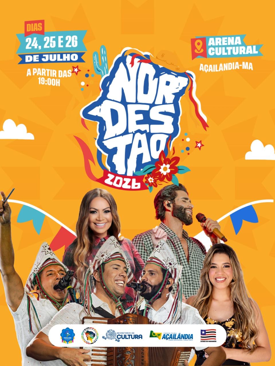 Nordestão 2026 reúne grandes atrações nacionais e quadrilhas de todo o Nordeste em Açailândia