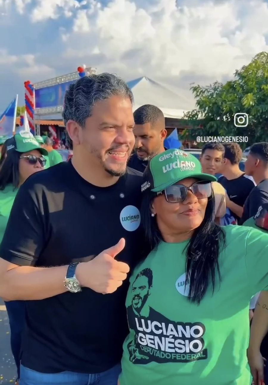 Luciano Genésio participa de convenção que oficializa candidatura de Orleans Brandão ao Governo do Maranhão
