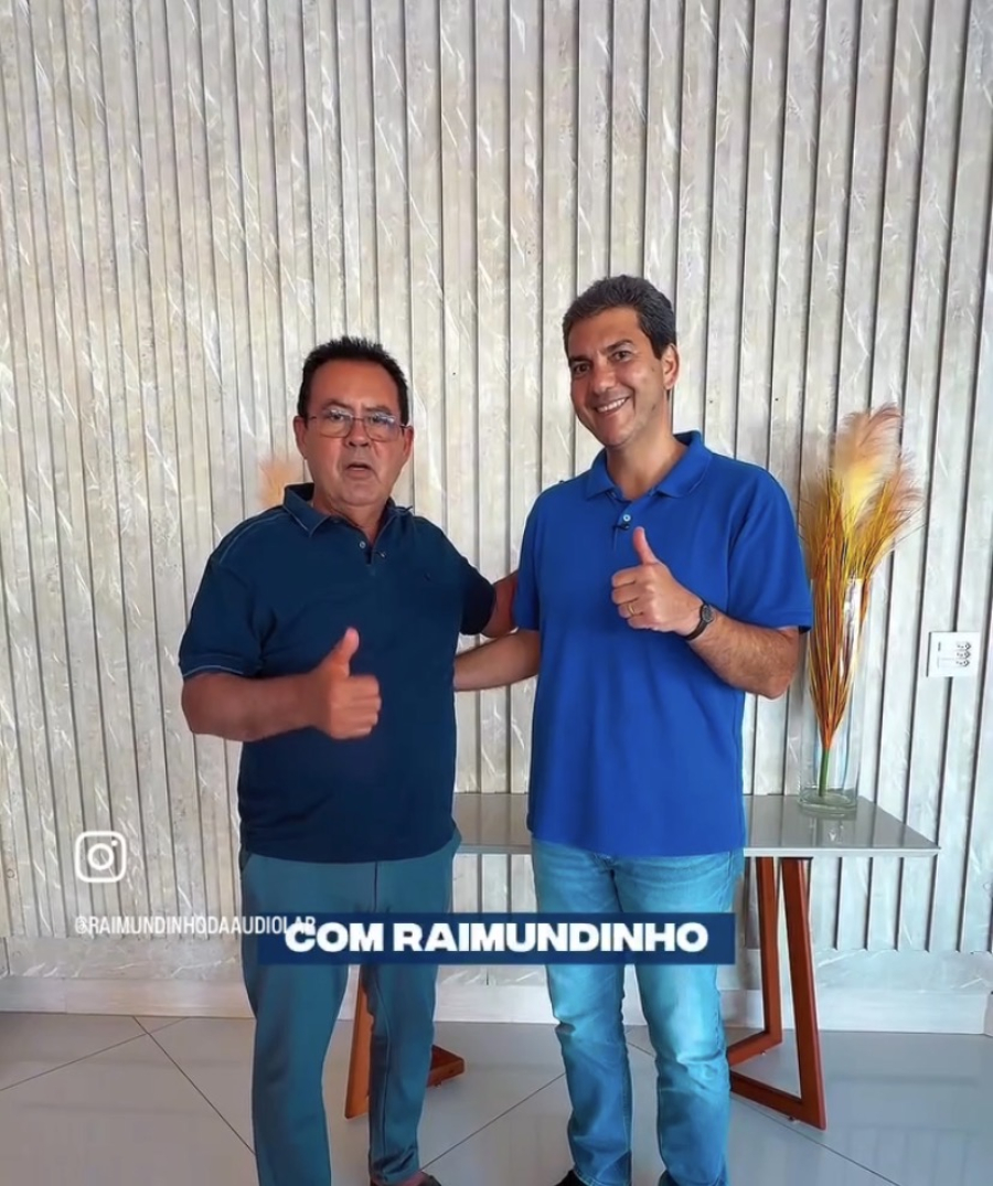 Prefeito de Presidente Dutra grava vídeo e anuncia apoio a Eduardo Braide