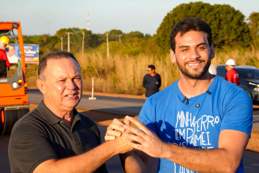 Gentil Neto recebe Carlos Brandão e reforça parceria com o Governo do Estado durante maratona de entregas em Caxias