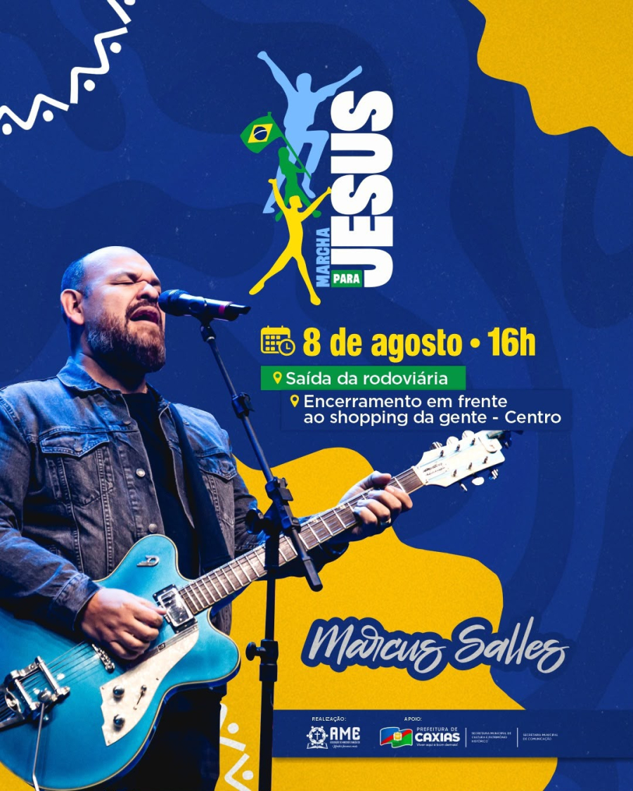 20ª Marcha para Jesus promete reunir multidão em Caxias em um grande ato de fé