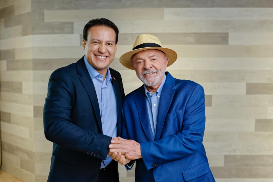 Felipe Camarão e presidente Lula alinham estratégias de campanha para o Maranhão 