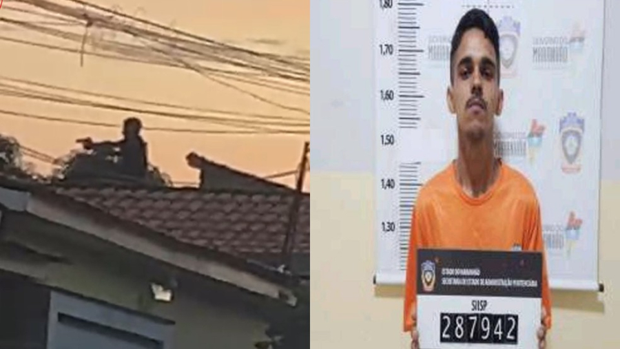 Homem armado sobe em telhado, atira contra a rua e é morto pela polícia em Açailândia