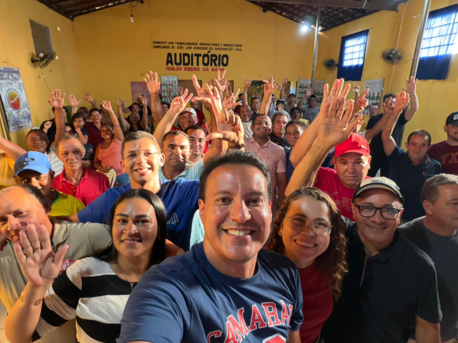 Felipe Camarão reforça compromisso com trabalhadores rurais de São Luís Gonzaga e do Maranhão