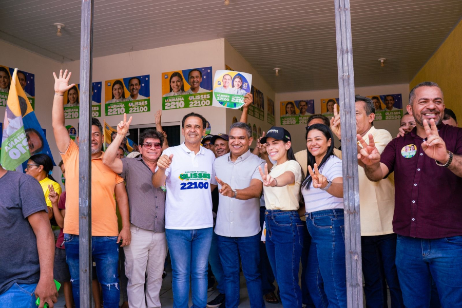 Vice-prefeito Maxwell Oliveira declara apoio a Ulisses Gonçalves, Mariana Carvalho e Cidônio Gonçalves: