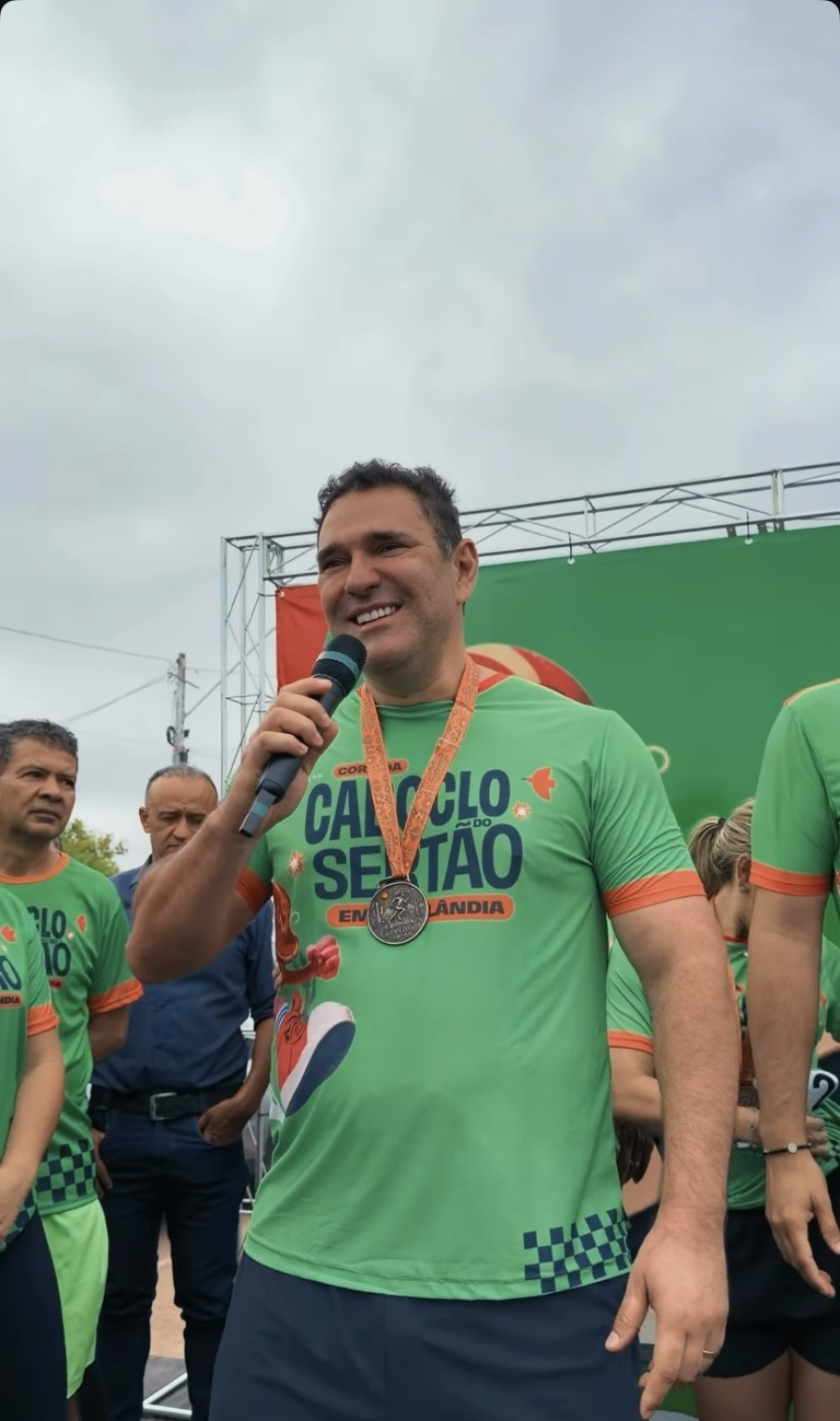 Dr. Benjamim prestigia Corrida Caboclo do Sertão, agradece organização e reafirma apoio a Orleans Brandão