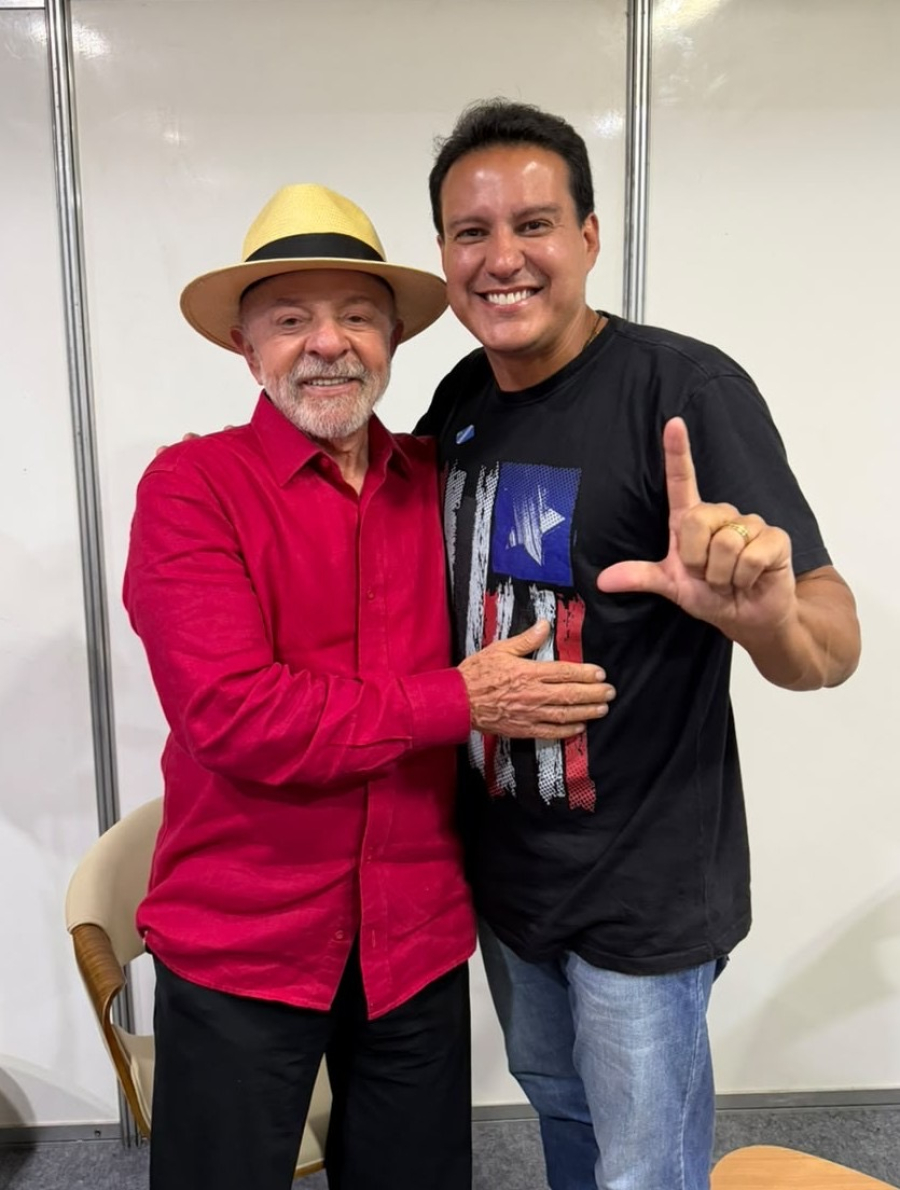 Lula e Camarão se encontram em Teresina e conversam sobre crescimento da campanha