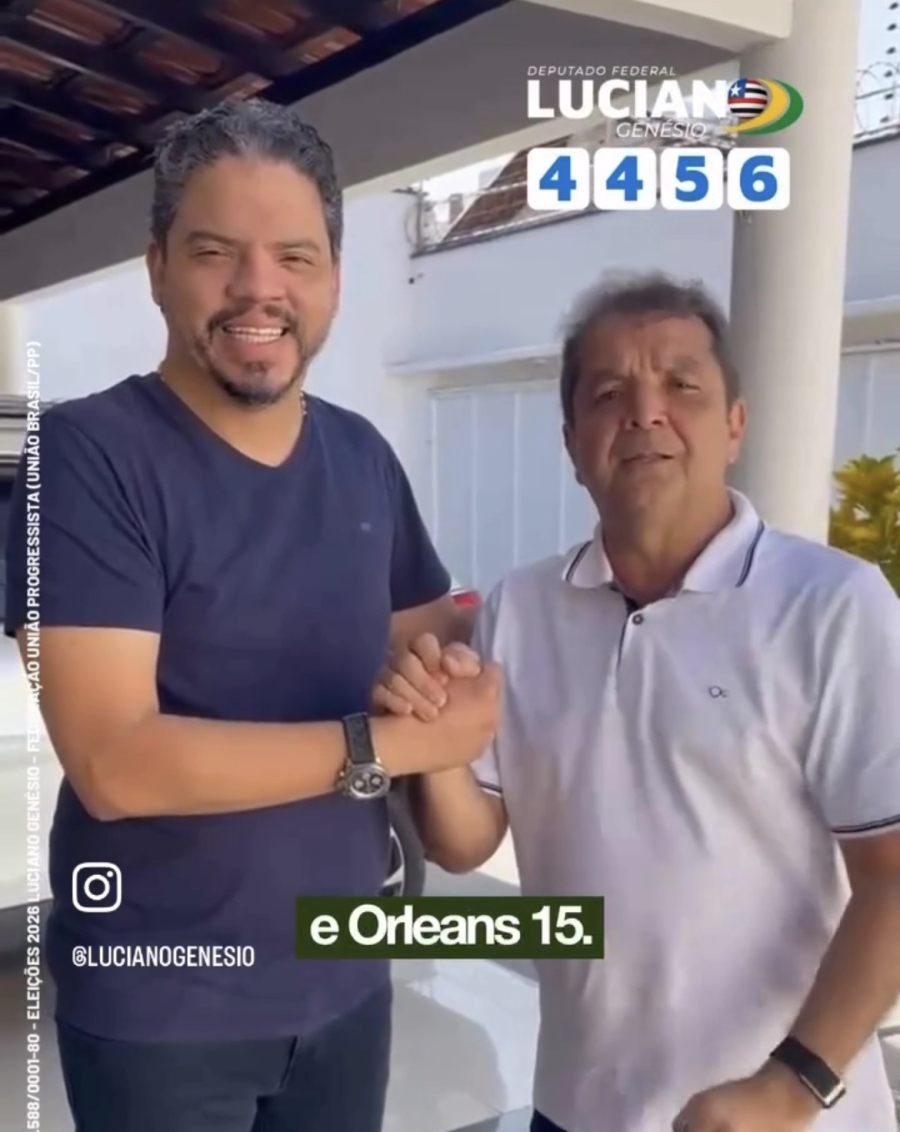 Luciano Genésio fecha apoio com Hilton Gonçalo ao Senado e reforça palanque de Orleans na Baixada