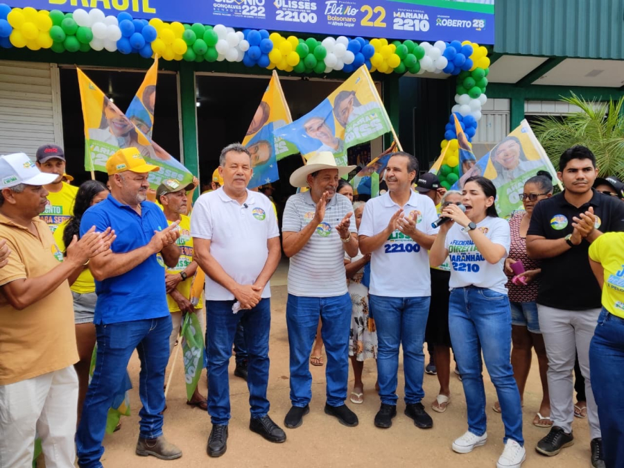 Candidatos do Grupo Ildemar Gonçalves visitam comércio de Itinga do Maranhão e apresentam propostas para o setor