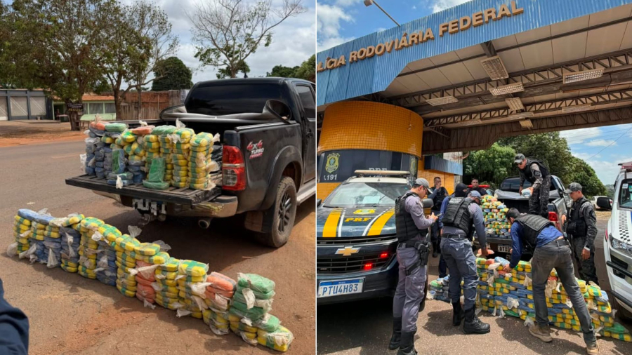 Polícia apreende 200 tabletes de crack em veículo na BR-010, em Açailândia