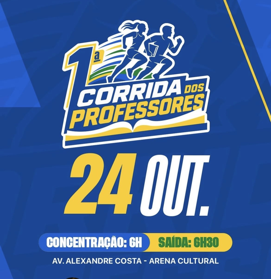 Açailândia terá 1ª Corrida dos Professores em outubro; inscrições serão abertas em breve