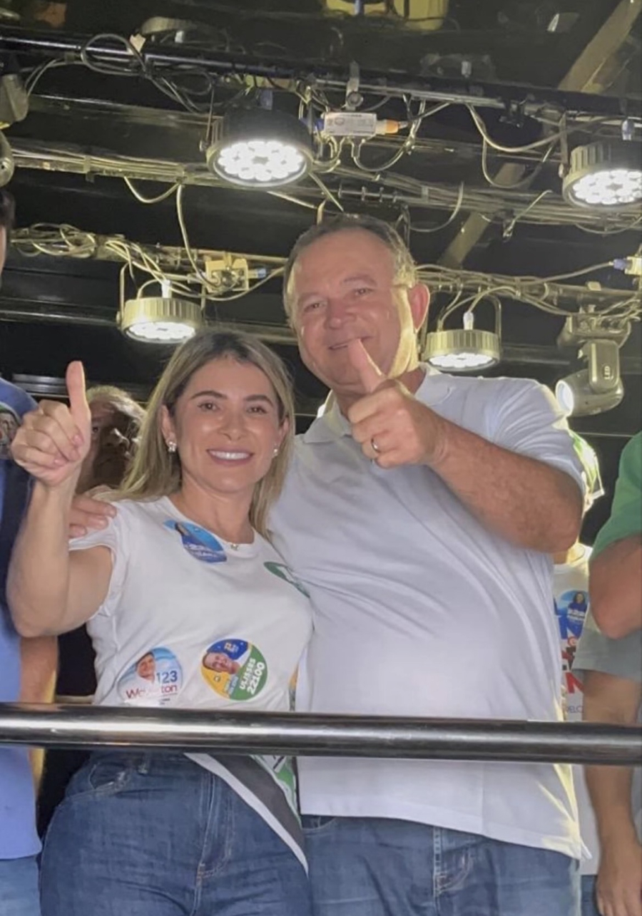 Com Carlos Brandão ao lado, Luiza do Friagro exibe prestígio e mobiliza multidão em Açailândia