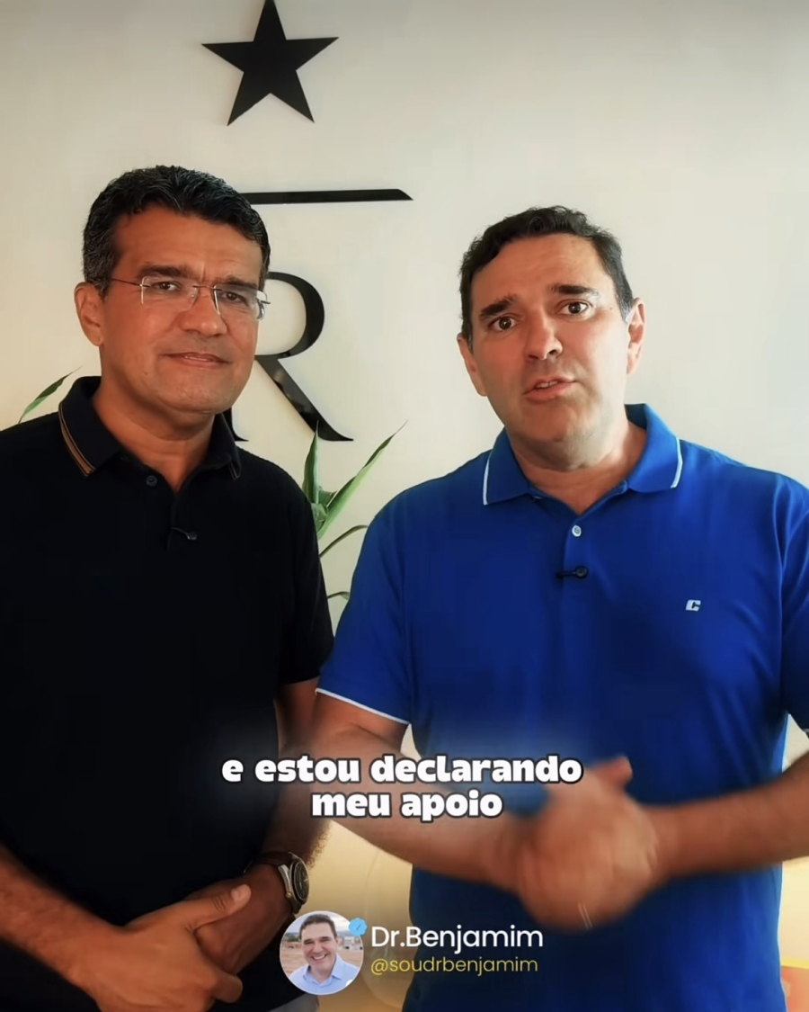  Prefeito de Açailândia, Dr. Benjamim declara apoio a Flávio Bolsonaro 