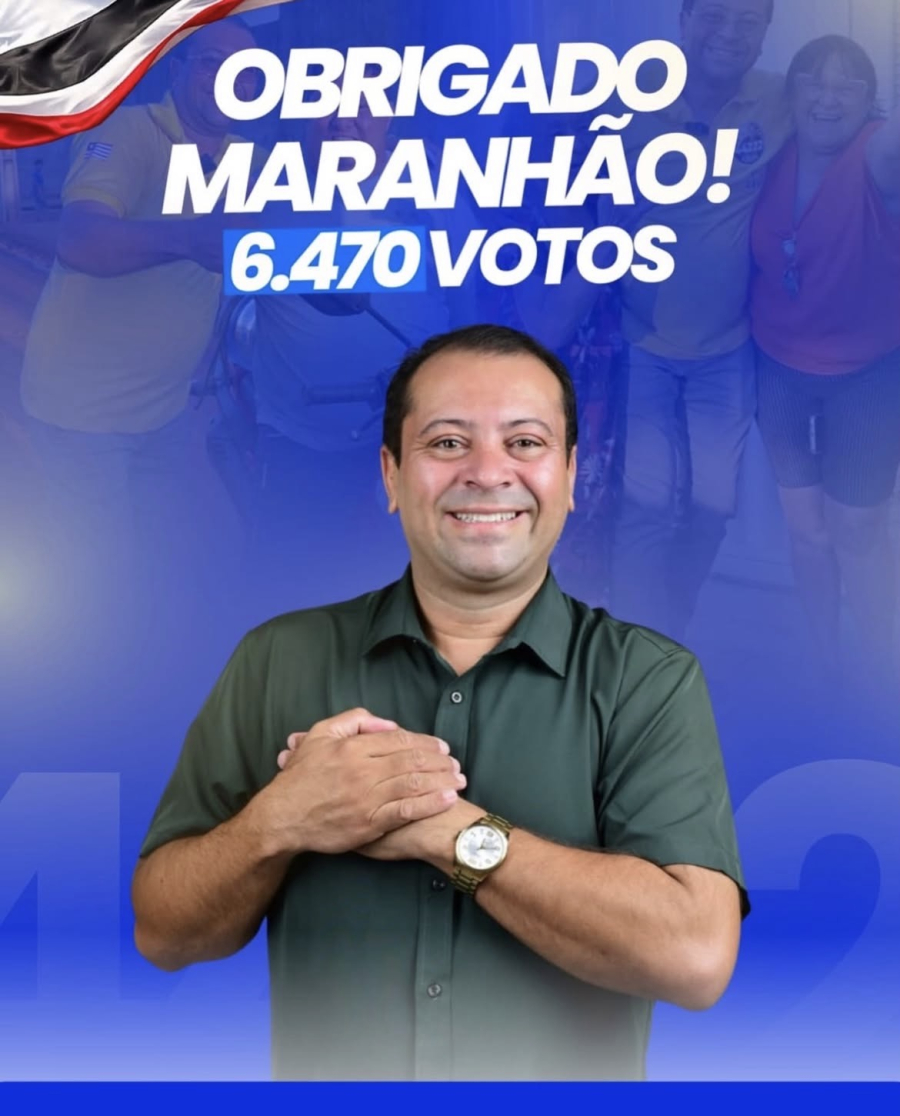 Pastor Célio Henrique conquista 1ª suplência da federação União Brasil/PP e mantém força política em Imperatriz